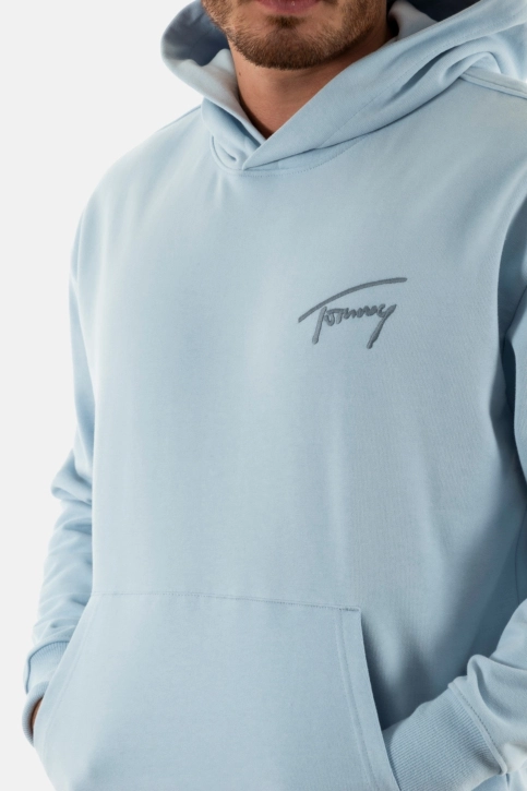 sweat tommy jeans rlx signature c1o breezy blue