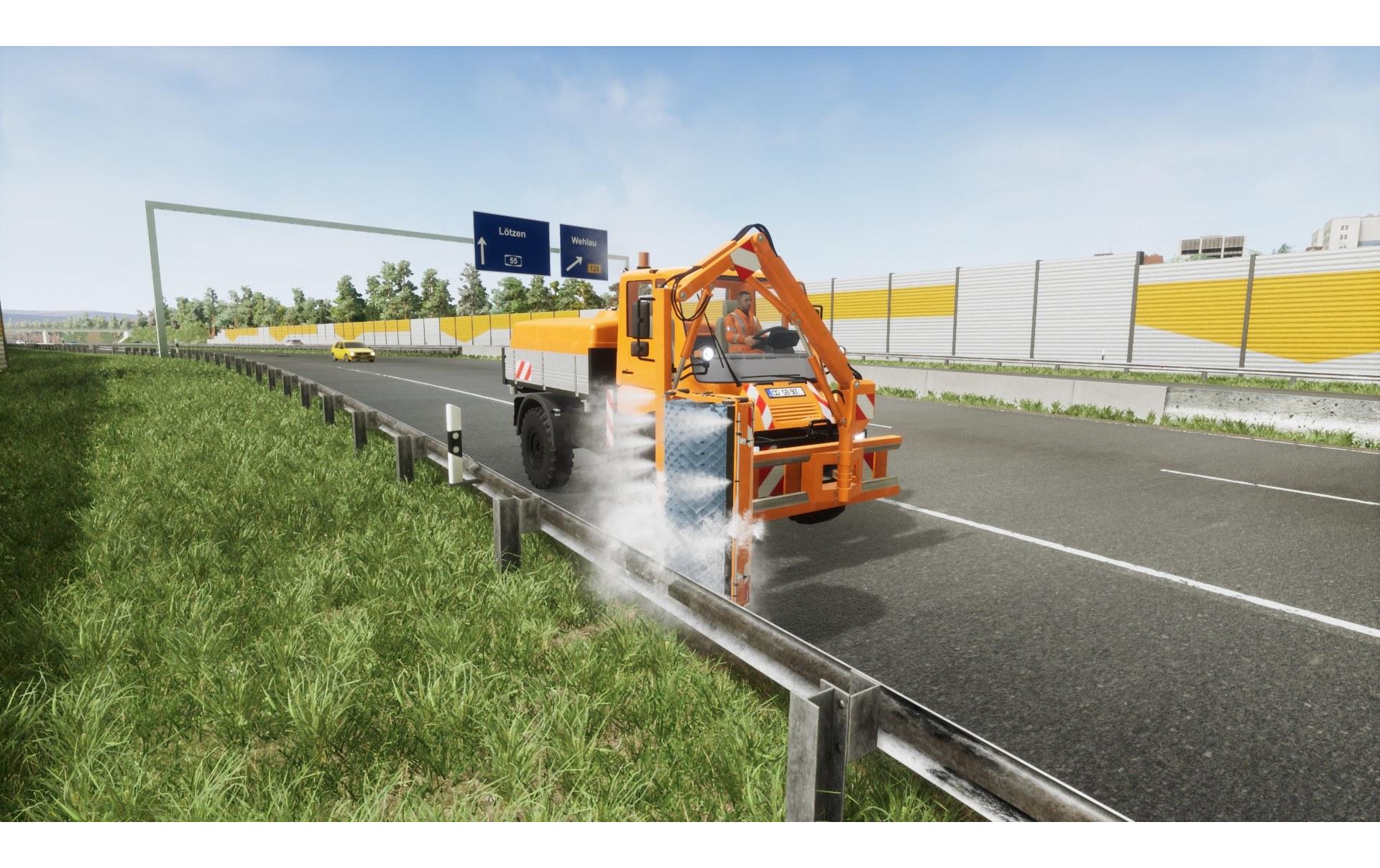 Strassenmeisterei SimulatorStrasseninstandhaltung Simulator Spiel für die PlayStation 4