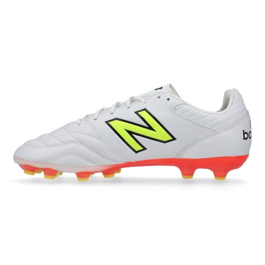 New Balance 442 V2 Pro AG Flash Point - Blanc/Vert/Noir