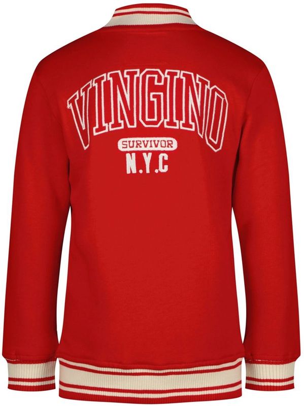 Vingino jongens vest - Rood