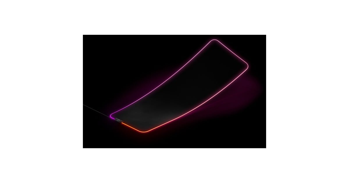 SteelSeriesQcK Prism Cloth XL gaming muismat  (Zwart, XL)