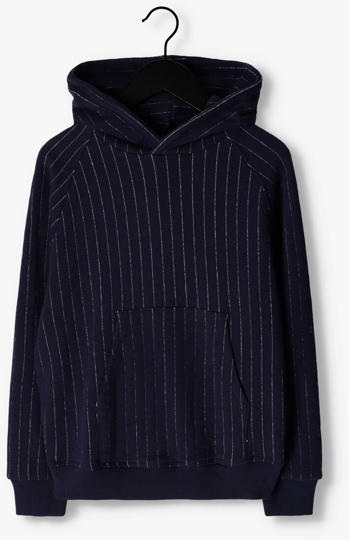 AO76 donkerblauwe ao76 sweater clyde hoodie striped sweater