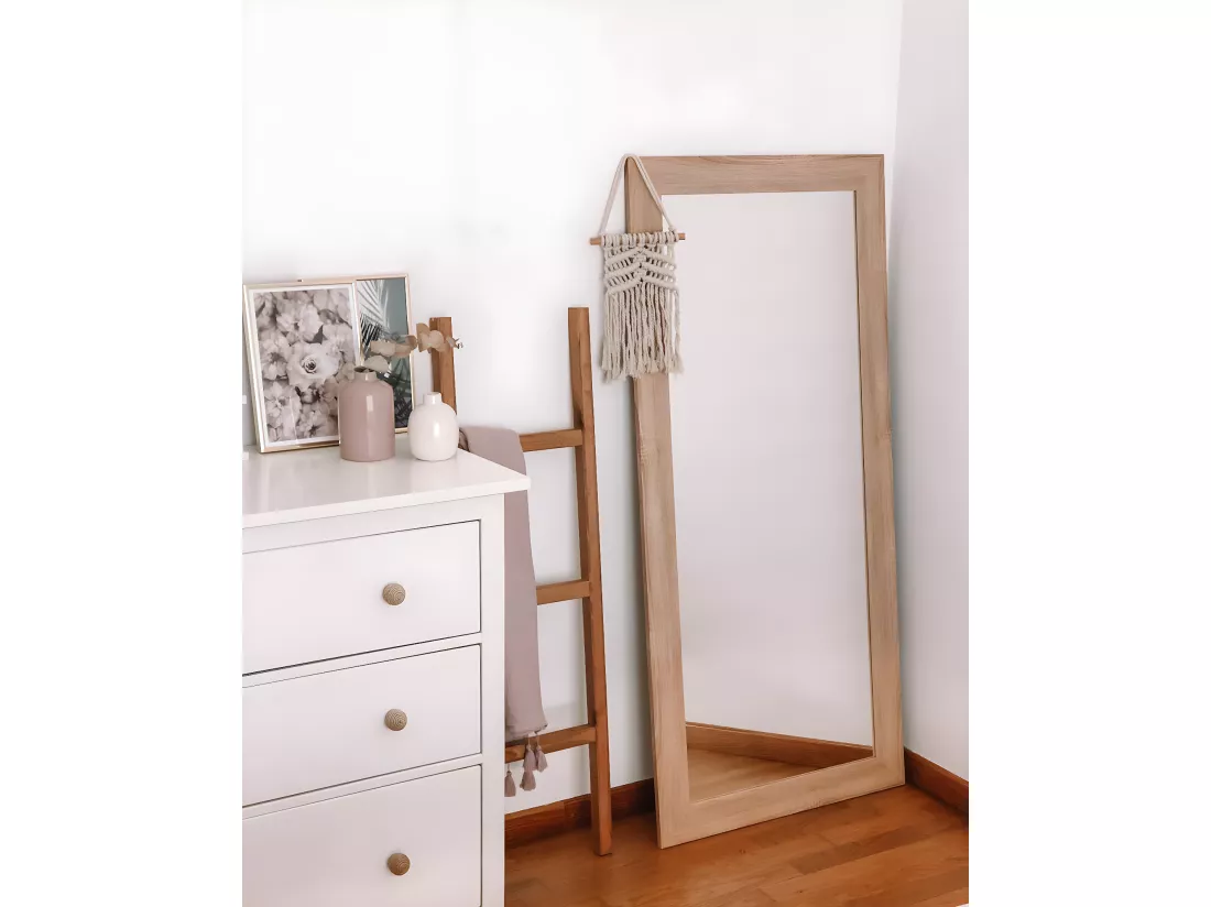 Miroir en bois 70x150cm