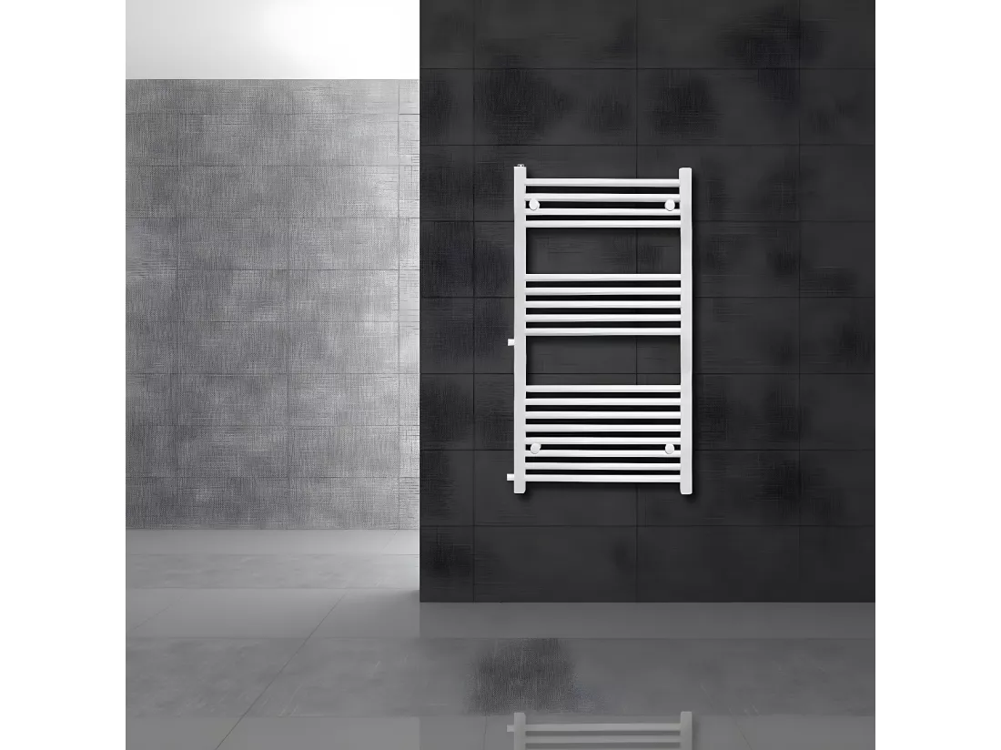 Radiateur de rénovation Remplacement Radiateur de salle de bain Radiateur 500x1200 mm Blanc