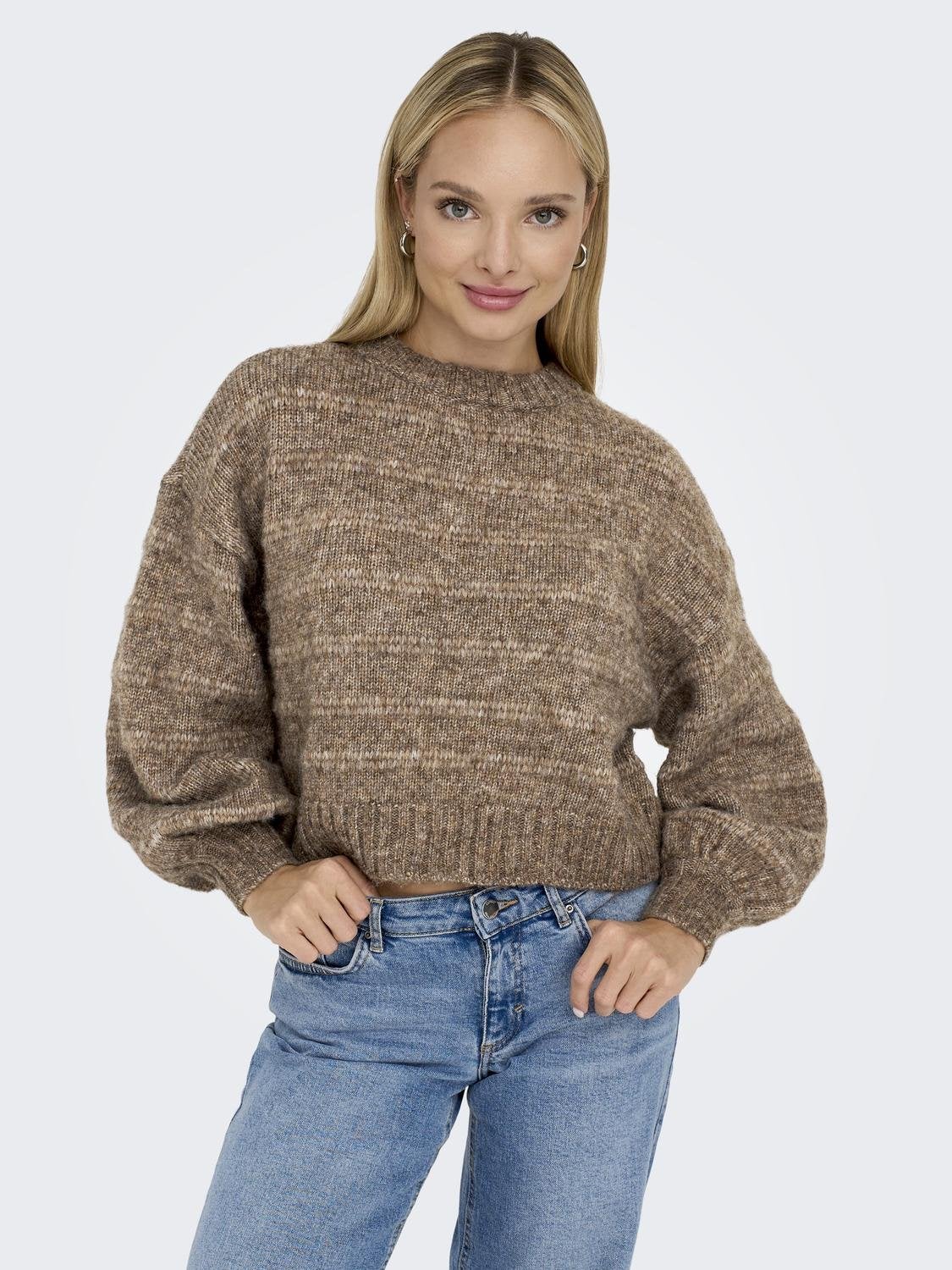 ONLCELINA Strickpullover Toasted Coconut