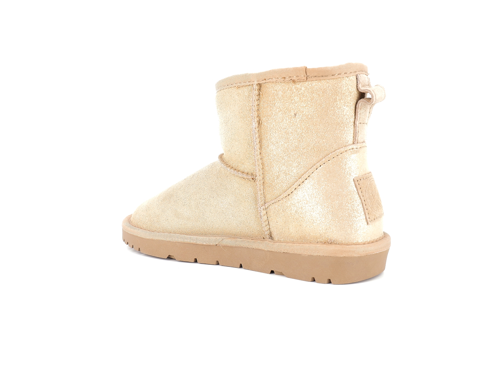 Kelara  shoes-K21212 Nubuck Beige Metal