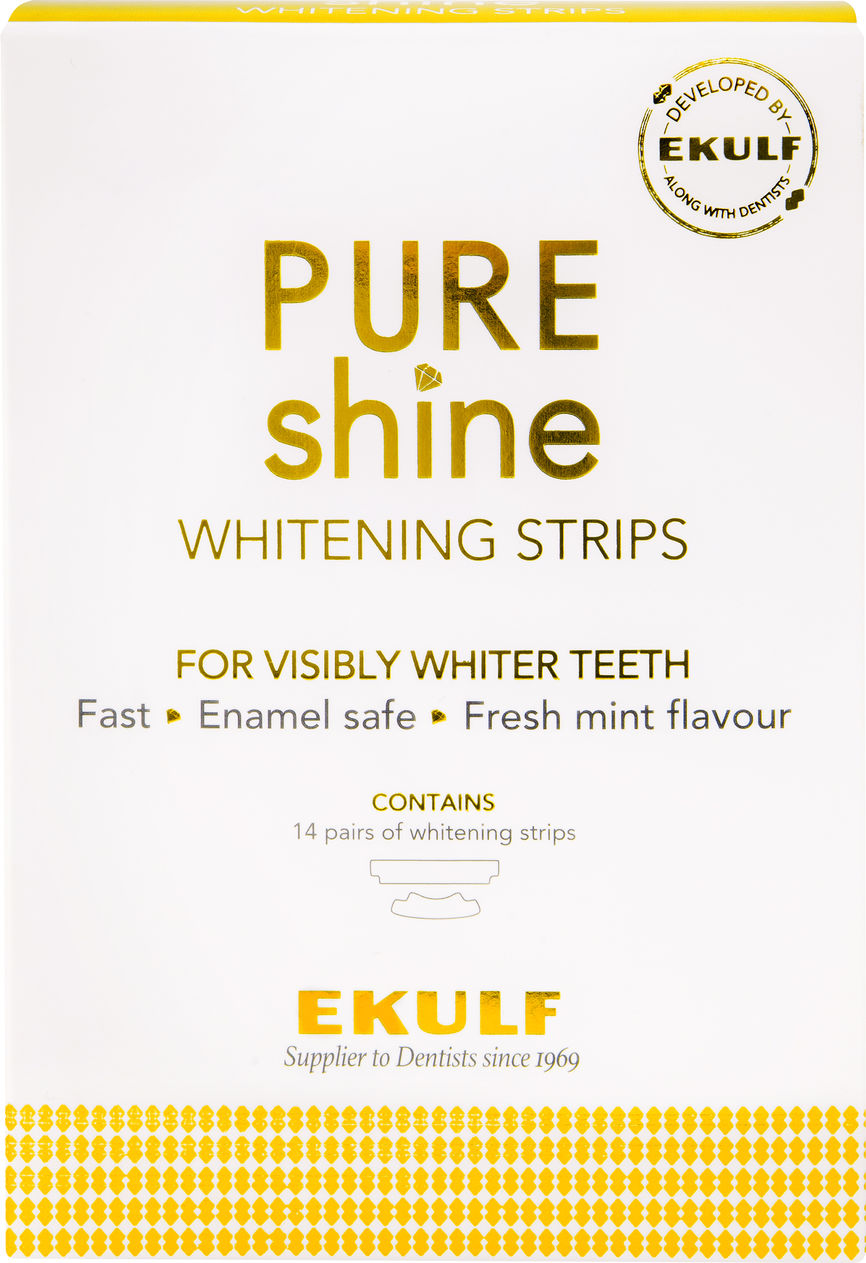 Ekulf Pure Shine Whitening Strips 14 par