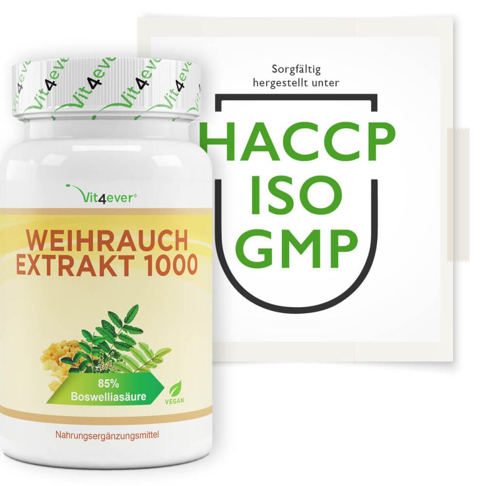 vit4ever Weihrauch Extrakt 1000