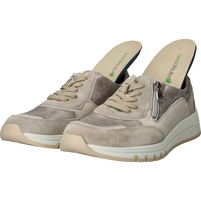 Waldlaufer April Sneakers Beige Dames