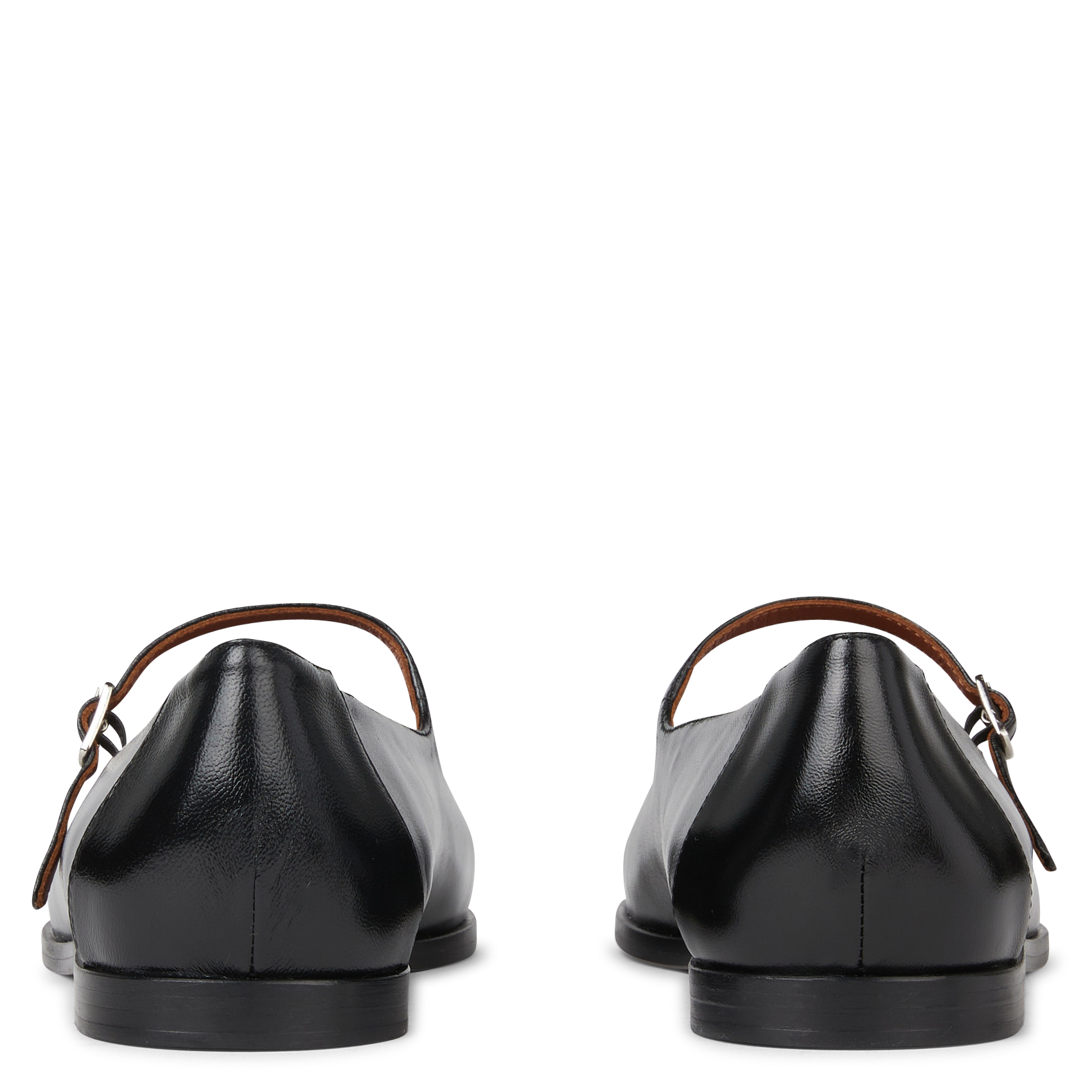CARUSO - Ballerines en cuir | Noir