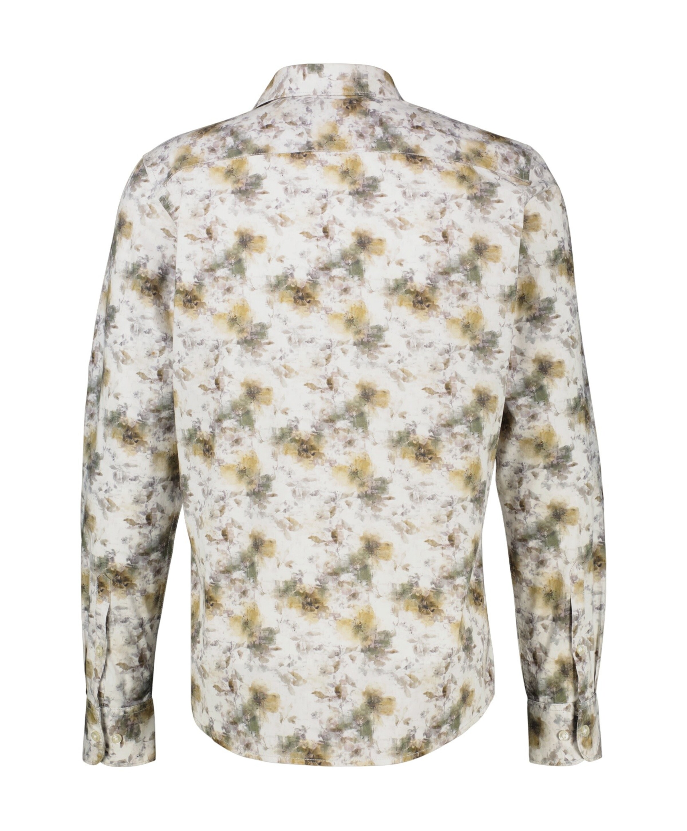 Lerros Heren overhemd lange mouw beige