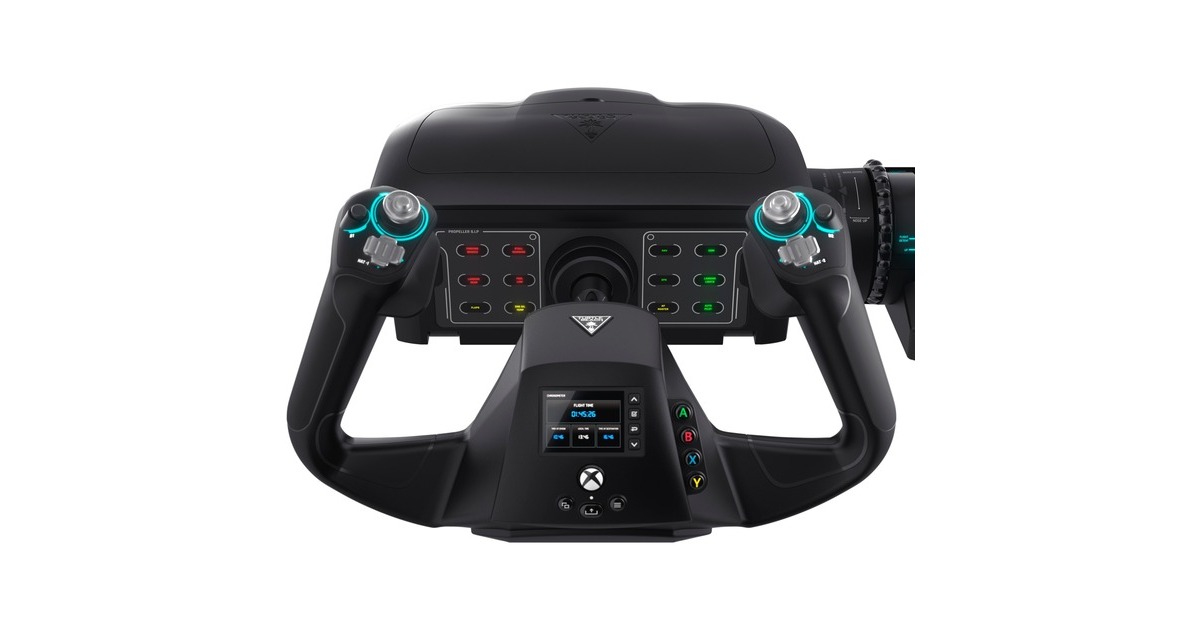Turtle BeachVelocityOne Flight gaming yoke  (Zwart, Xbox Series X|S, Xbox One, Windows-pc's)