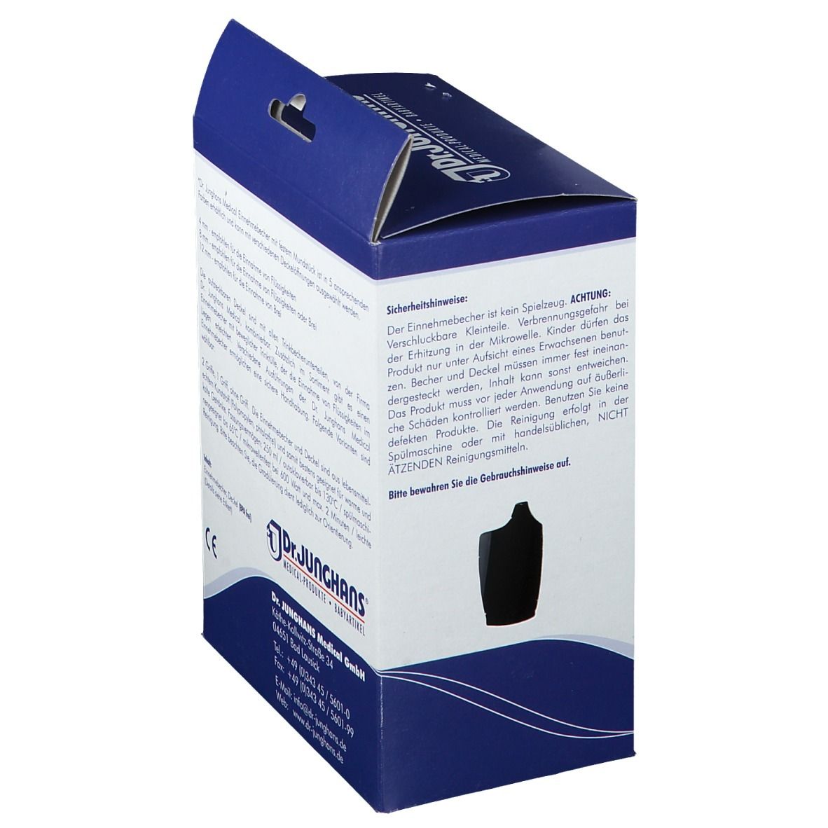 Dr. Junghans® Einnehmebecher mit 2 Griffen