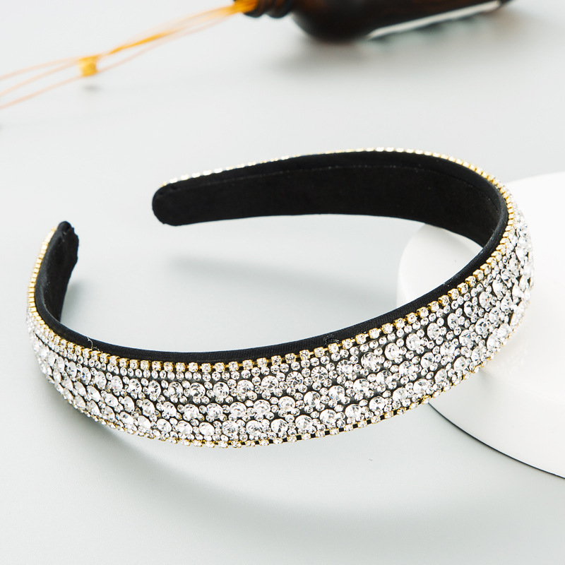 Damen Haarreifen Stirnband Orient - Silber