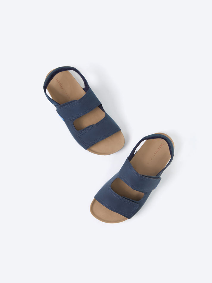 Sandália confortável - Azul Marinho