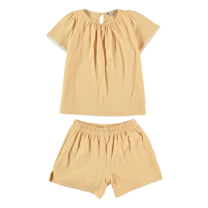 Risu Risu Pyjashort Talia Coton Bio | Vanille