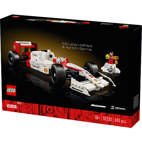 LEGO Icons McLaren MP4/4 og Ayrton Senna 10330