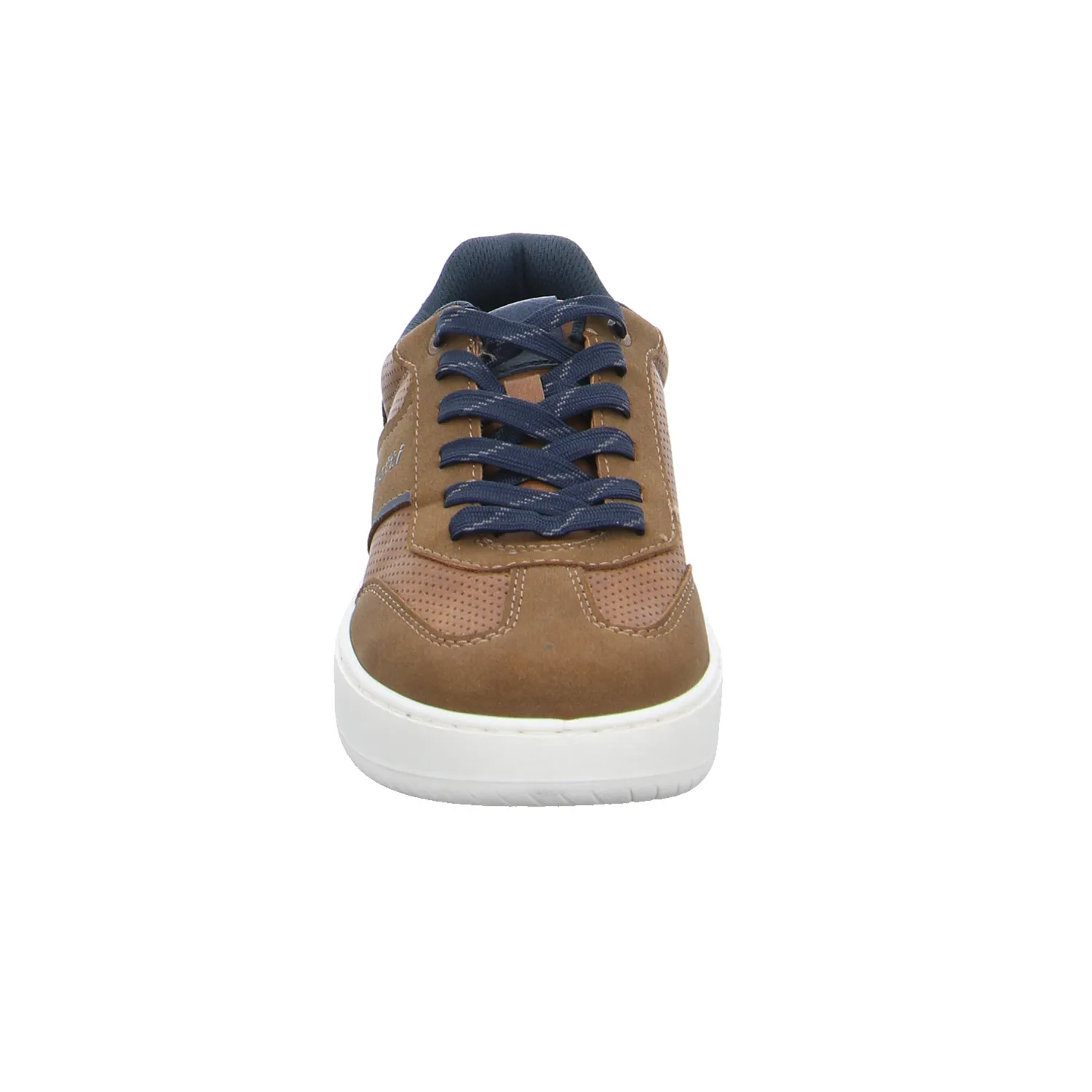 BUGATTI SHOES Halbschuhe Sneaker Cognac Lederimitat