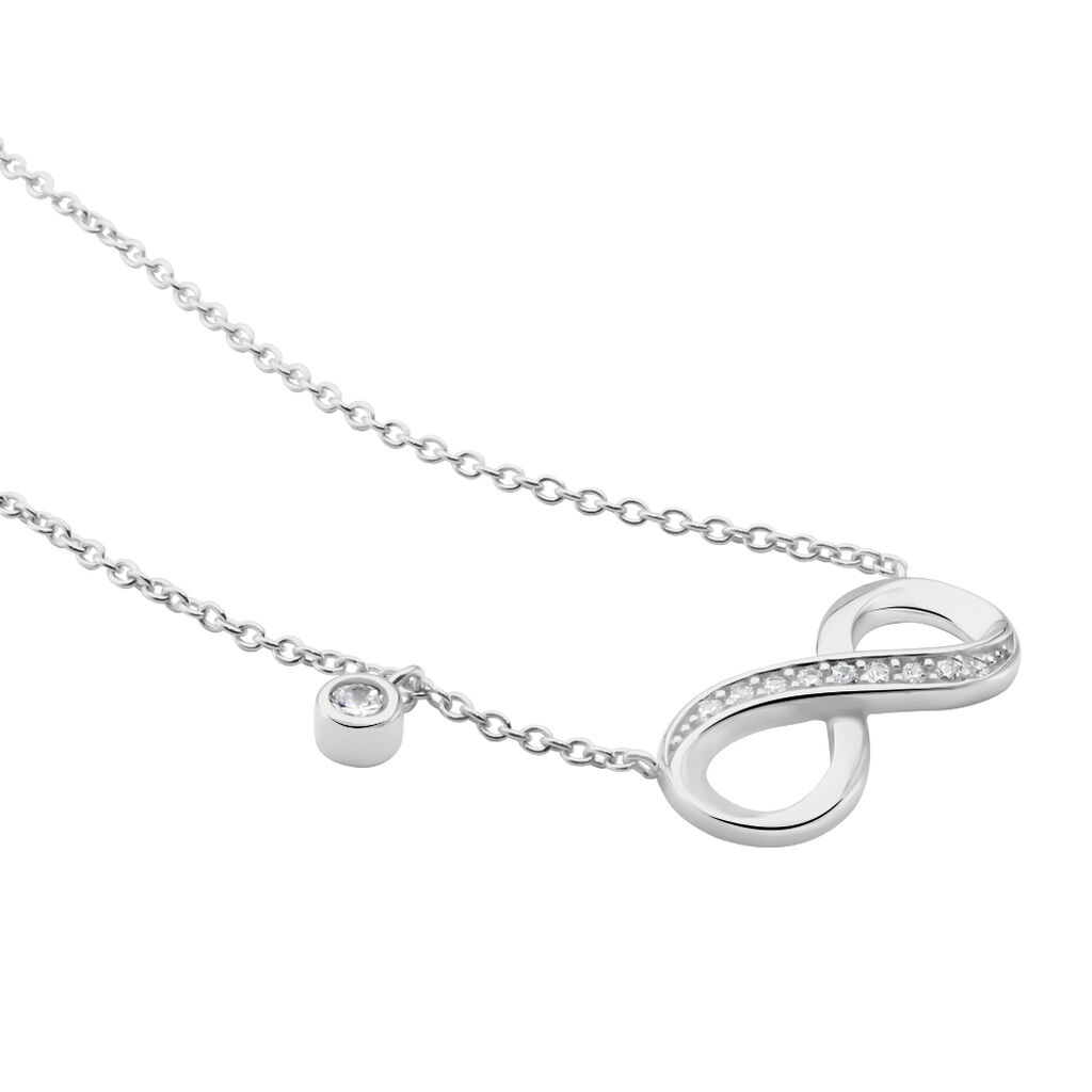 Collier Alexandros Argent Oxyde De Zirconium