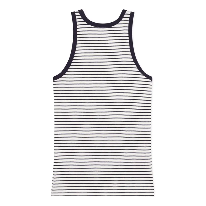 Petit Bateau Débardeur Rayé - Collection Femme | Bleu marine