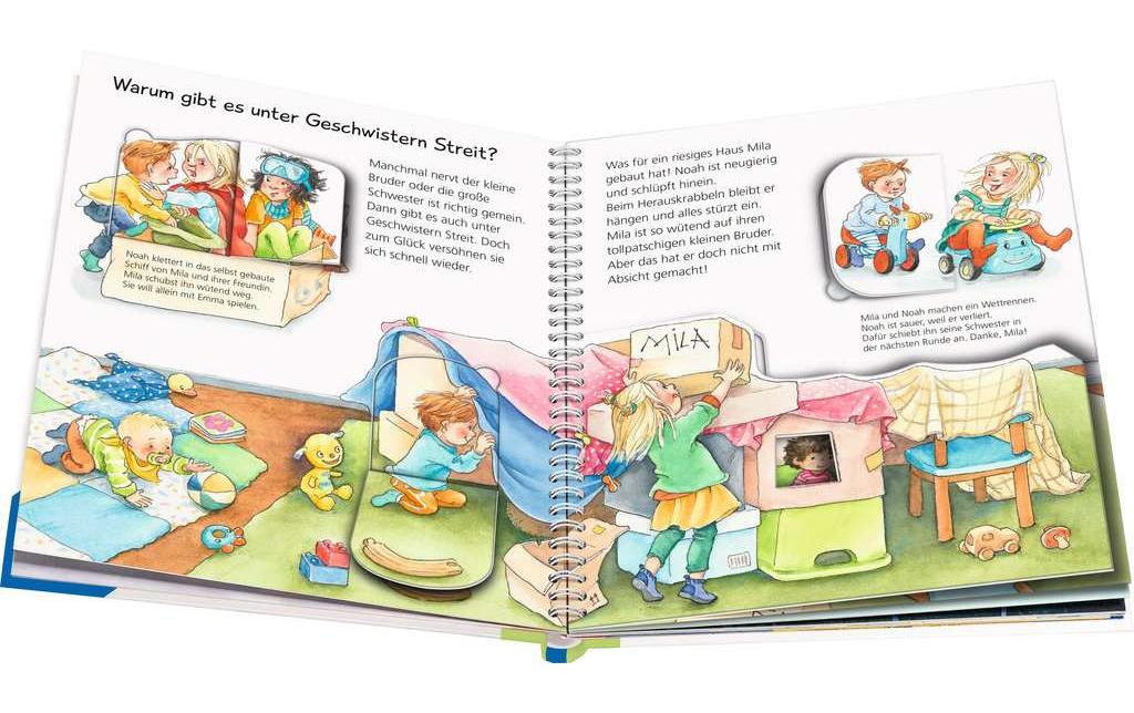 Kinder-Sachbuch WWW Wir sind GeschwisterKlappbuch