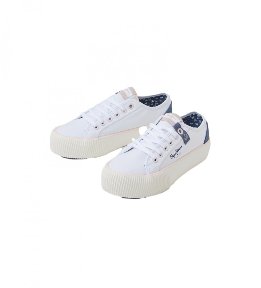 Pepe Jeans Ottis Sun Plataforma Tênis branco