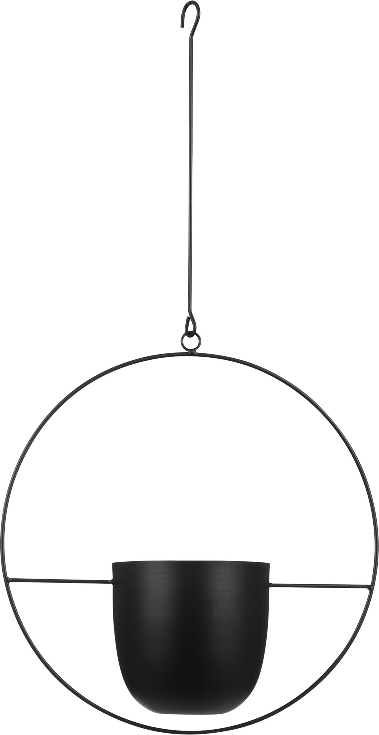 Everydays hangpot Dexter zwart 35 x 14 x 65 cm