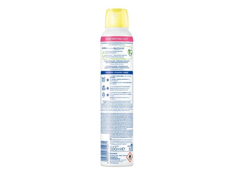 NIVEA Trockenshampoo    blonde und helle Haartöne 200 ml Langanhaltende Frische