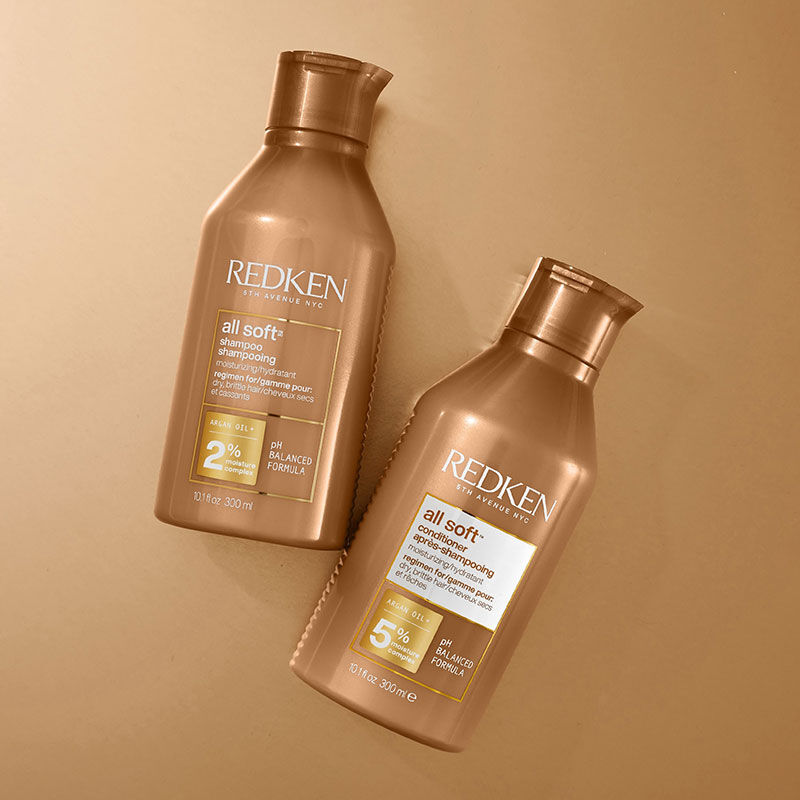 Le rituel hydratant cheveux secs et rêches All Soft