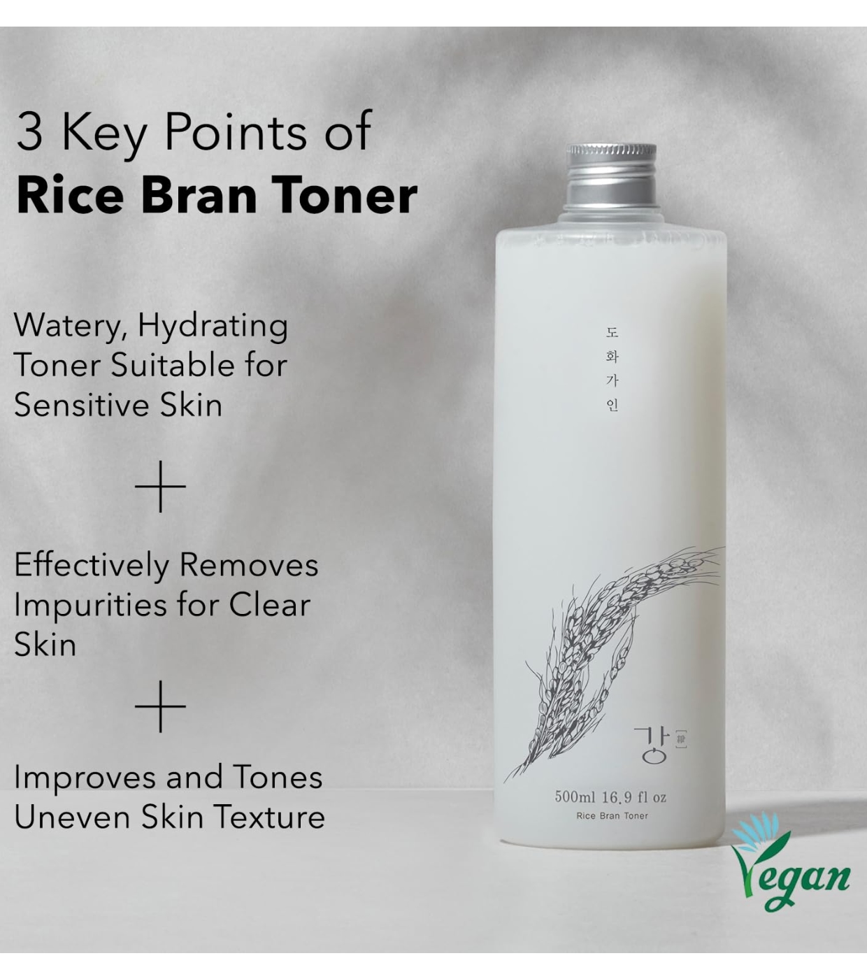 House of Dohwa - Tônico Facial Hidratante de Arroz Rice Bran