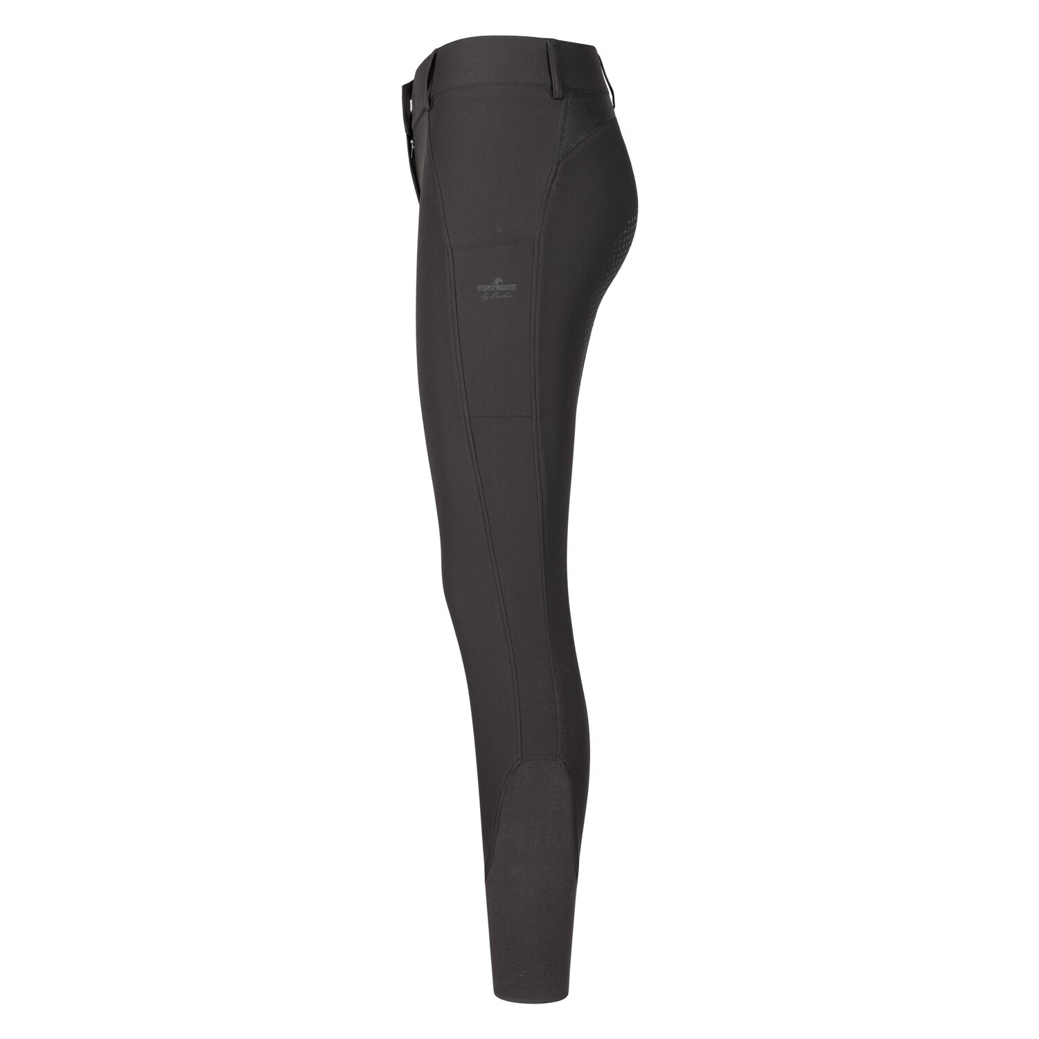 black forest Grip-Vollbesatz-Reithose  - anthracite
