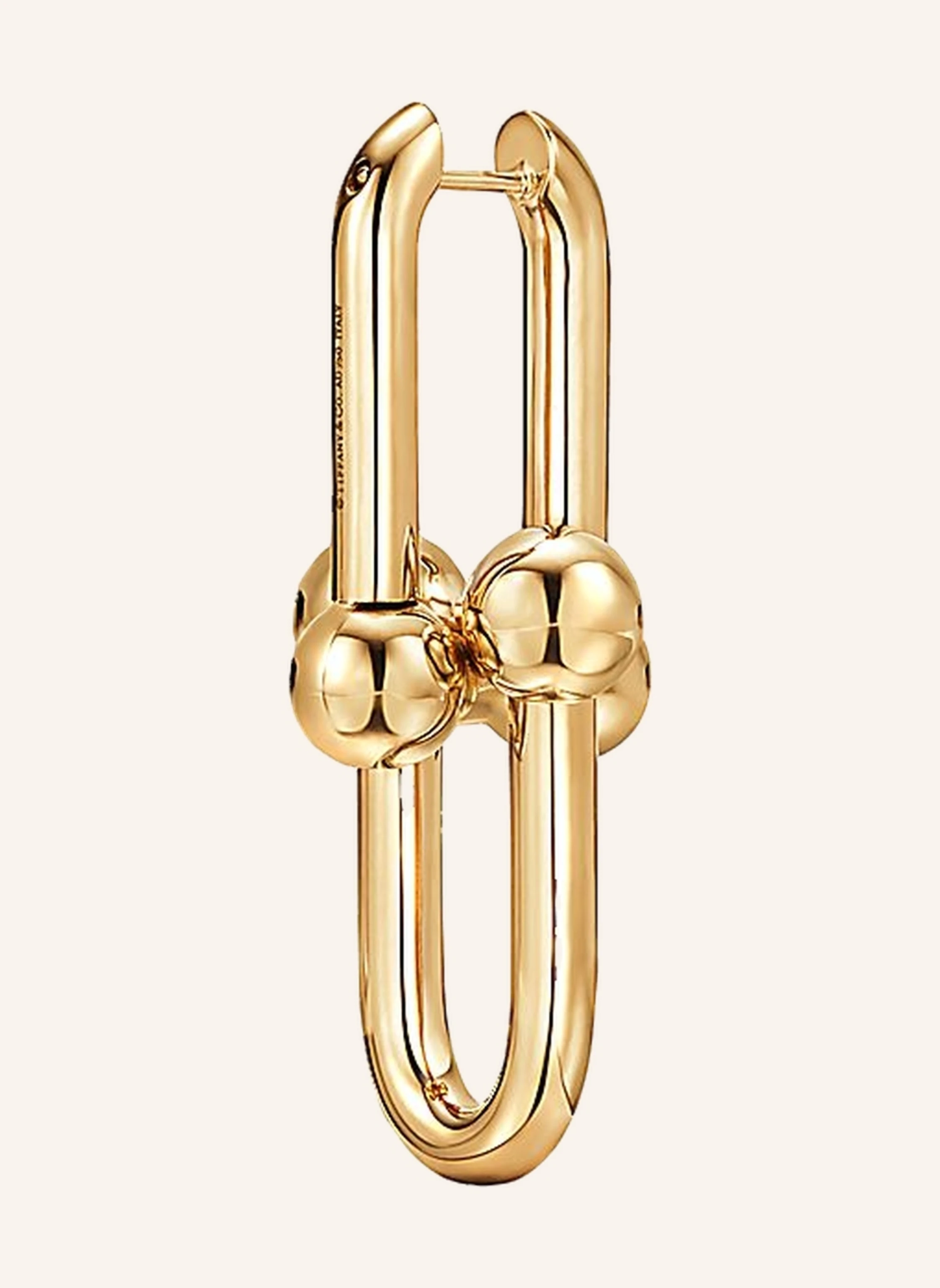 TIFFANY & Co. TIFFANY HARDWEAR OHRRINGE aus 18 Karat Gelbgold