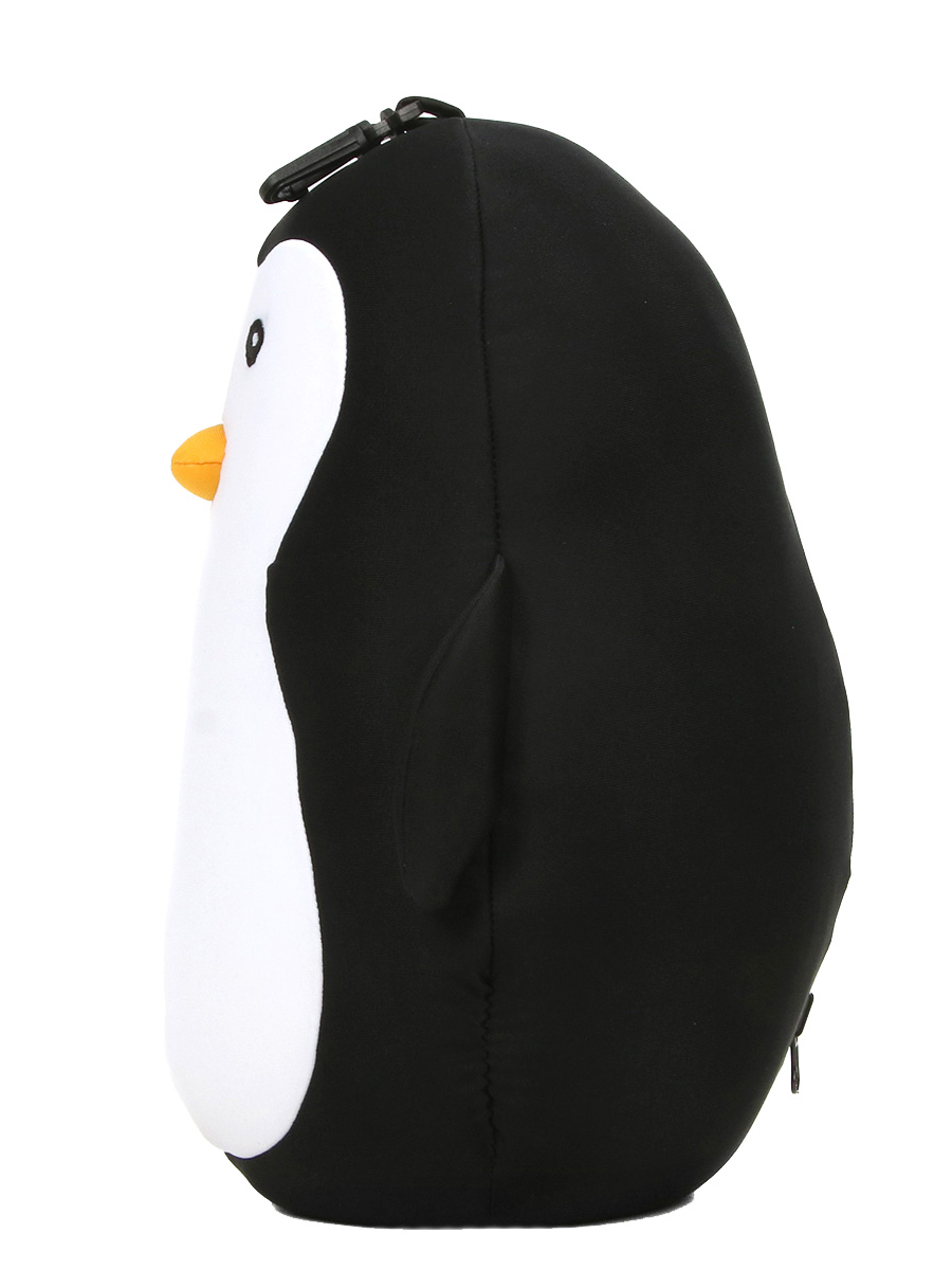 Coussin de voyage Kikkerland Zip & Flip Pingouin