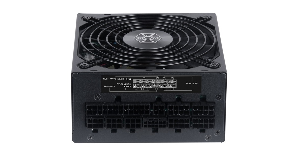 SilverStoneSST-SX1000R-PL, modulaire 1000 watt voeding   (Zwart, 4x PCIe)