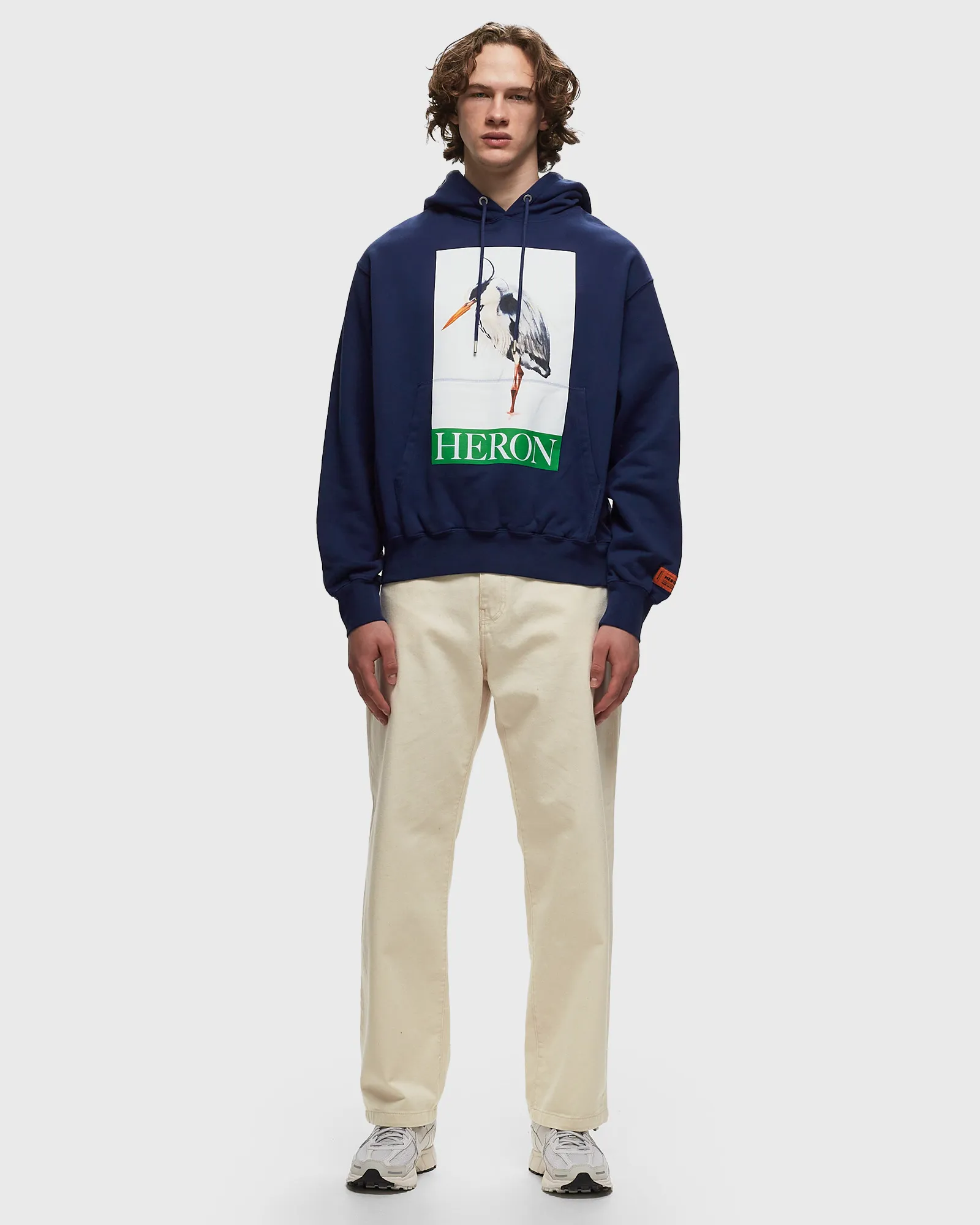 Heron Preston HERON BIRD PAINTED HOODIE
