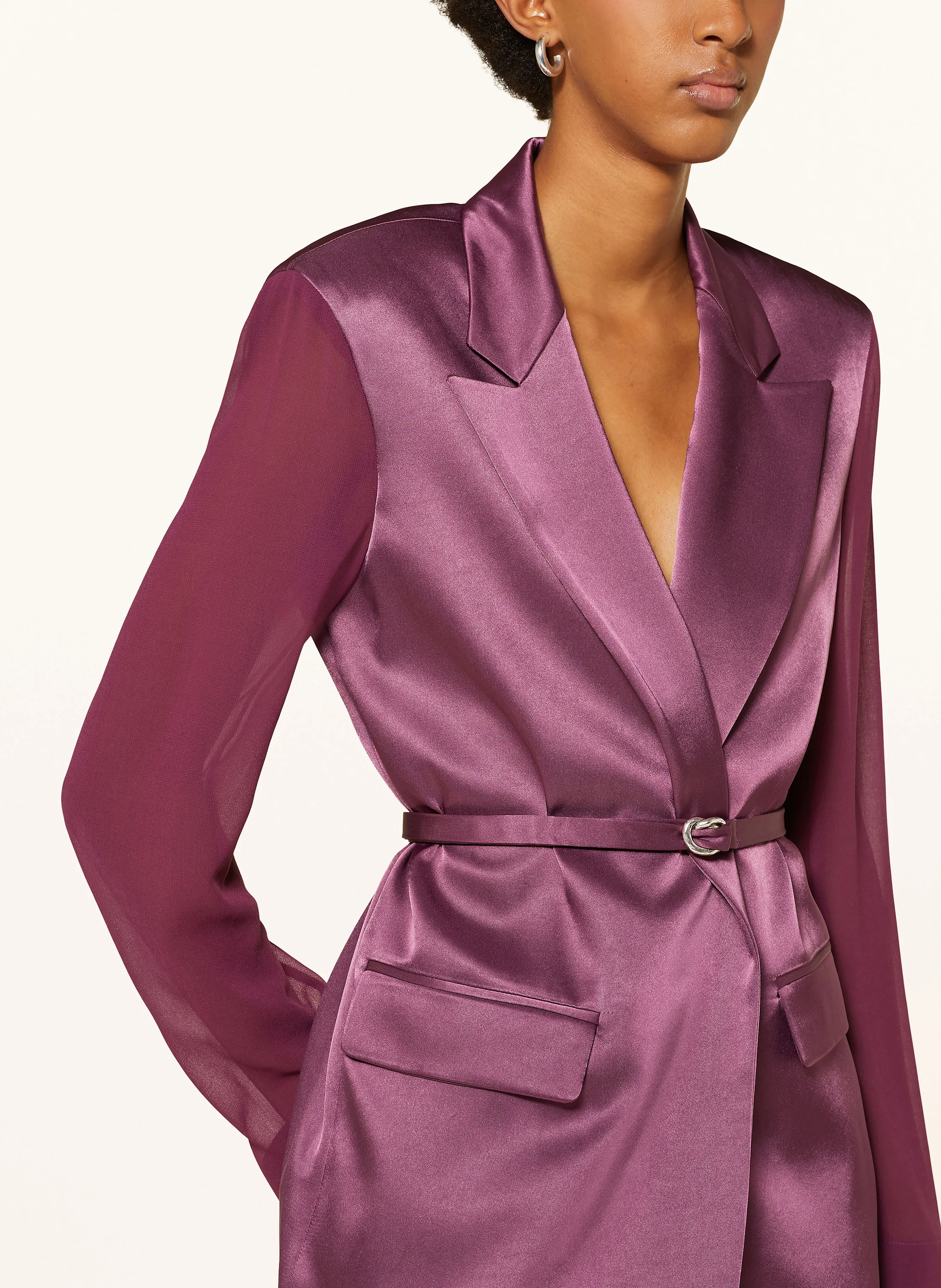 PINKO Longblazer aus Satin
