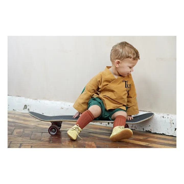 Collégien Chaussettes La Haute | Ocre