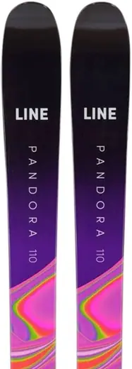 Line Pandora 110 Freeride Ski - All Mountain Ski Alpinski