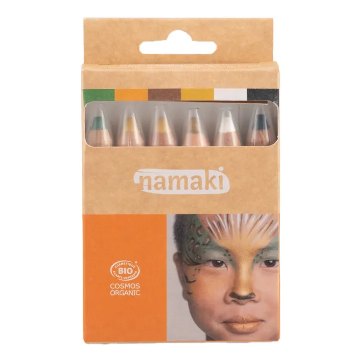 Namaki Crayons de maquillage Vie sauvage  - Set de 6