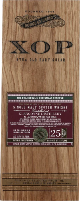 GLENGOYNE 25 YEARS 1997 XTRA OLD PARTICULAR CHRISTMAS 70CL