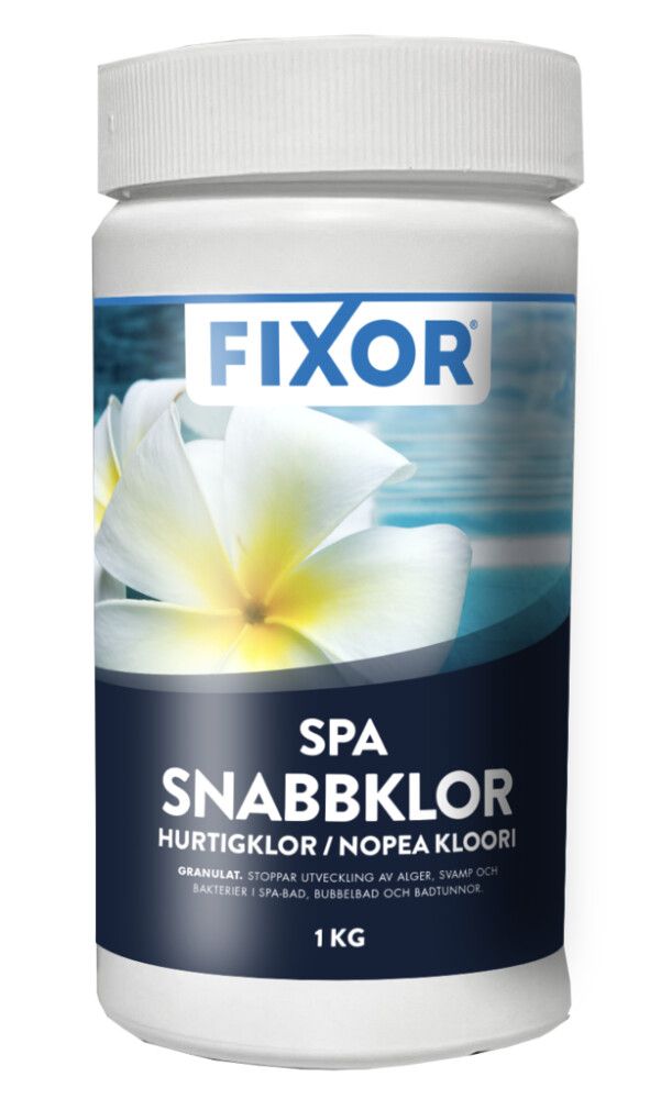 HURTIGKLOR NITOR FOR SPABAD GRANULAT 1KG