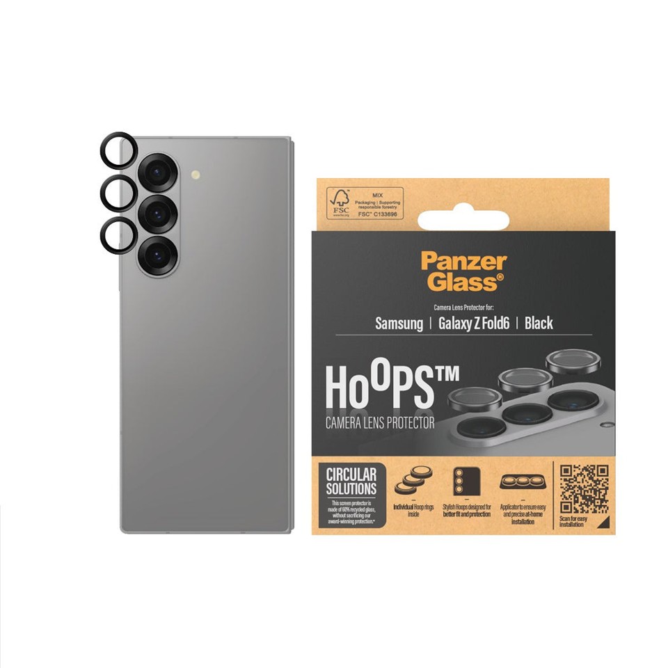 PanzerGlass-Hoops - Linsebeskyttelse - Samsung Galaxy Z Fold6