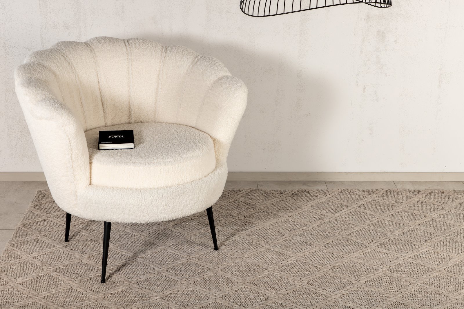 Cloude gulvteppe Teppe 300x200, beige