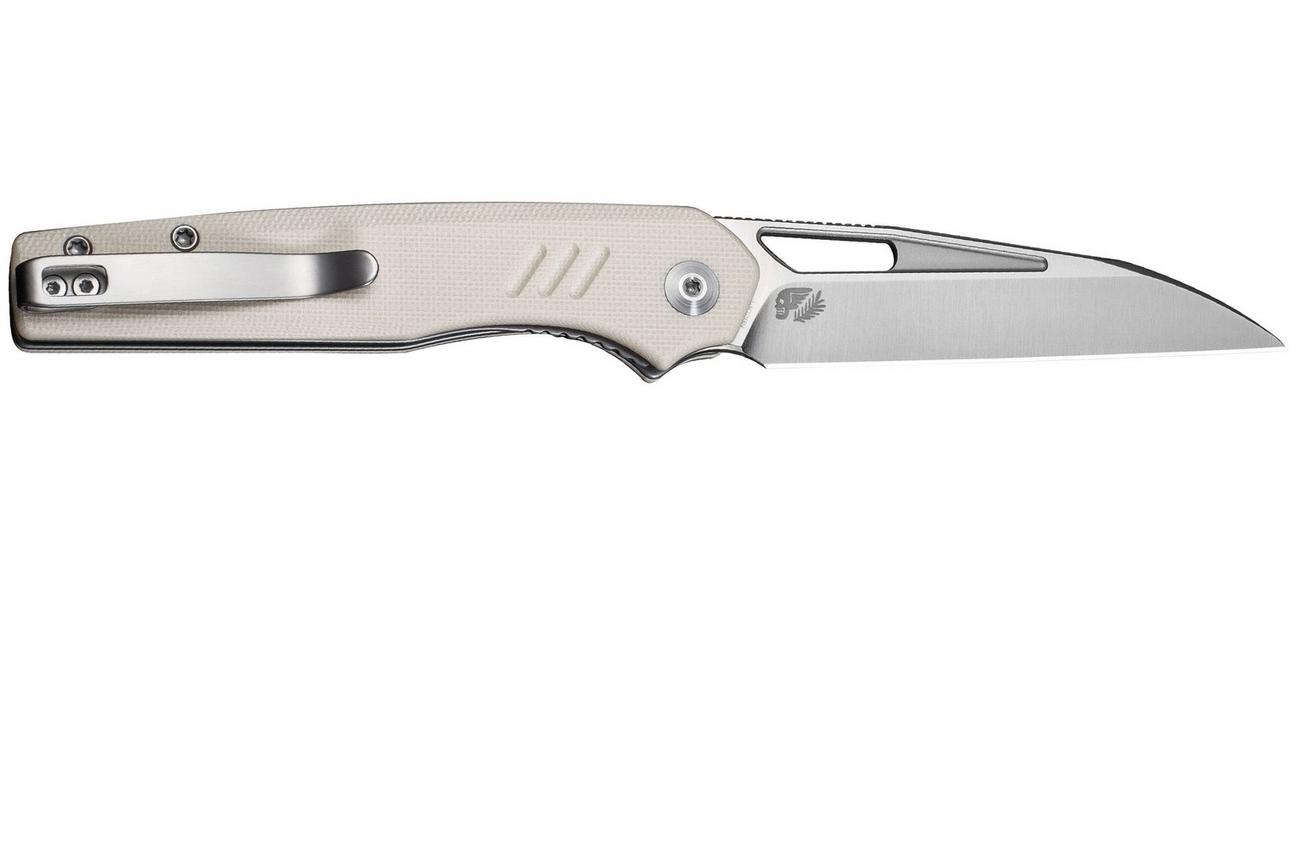 Civivi Guile C24062B-3 Satin 14C28N, Ivory G10, zakmes, Shawn Ashmore design