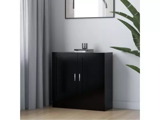 Commode Noir 82,5x30,5x80
