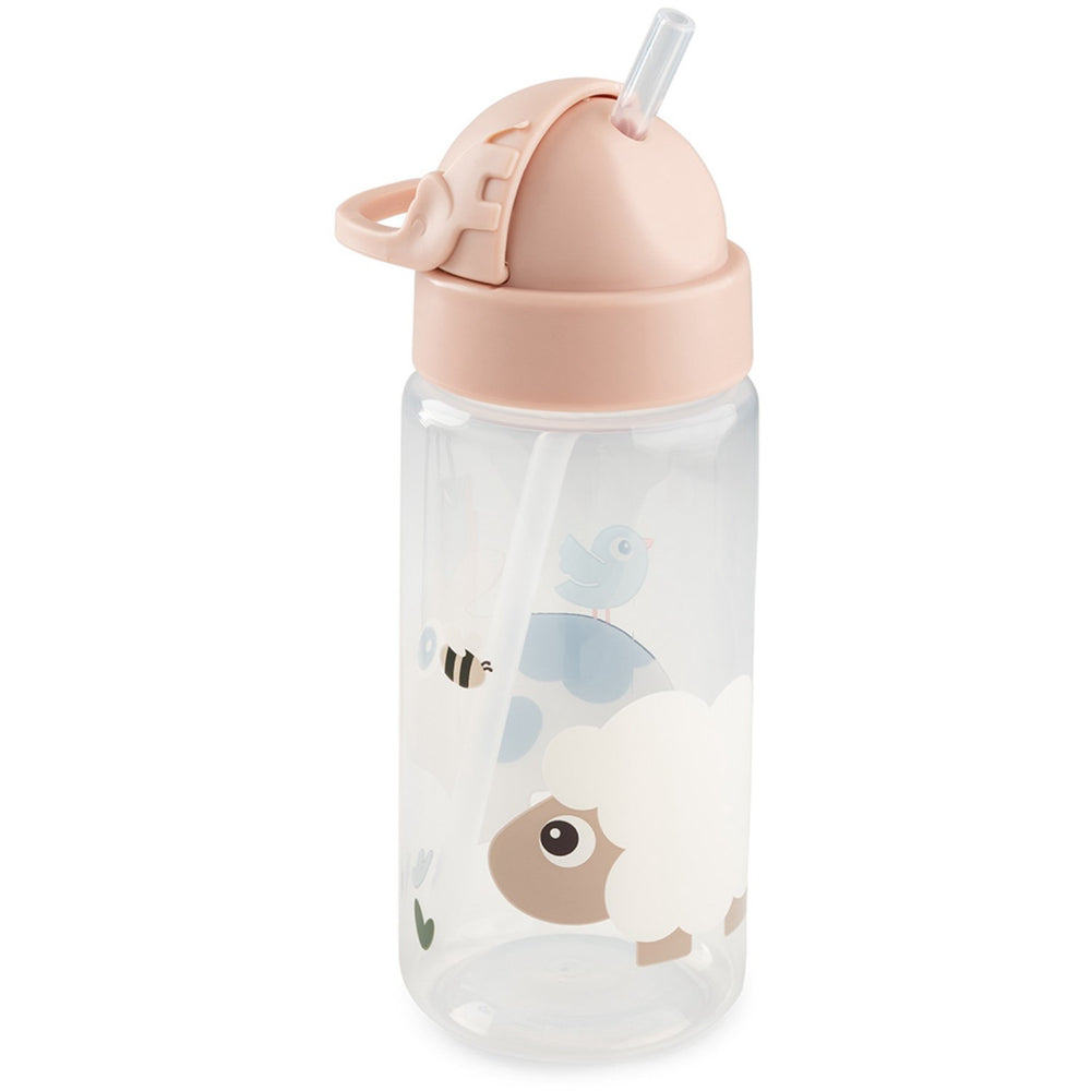 Køb DonebyDeer Tiny Farm Powder Drikkedunk Med Sugerør 350 Ml