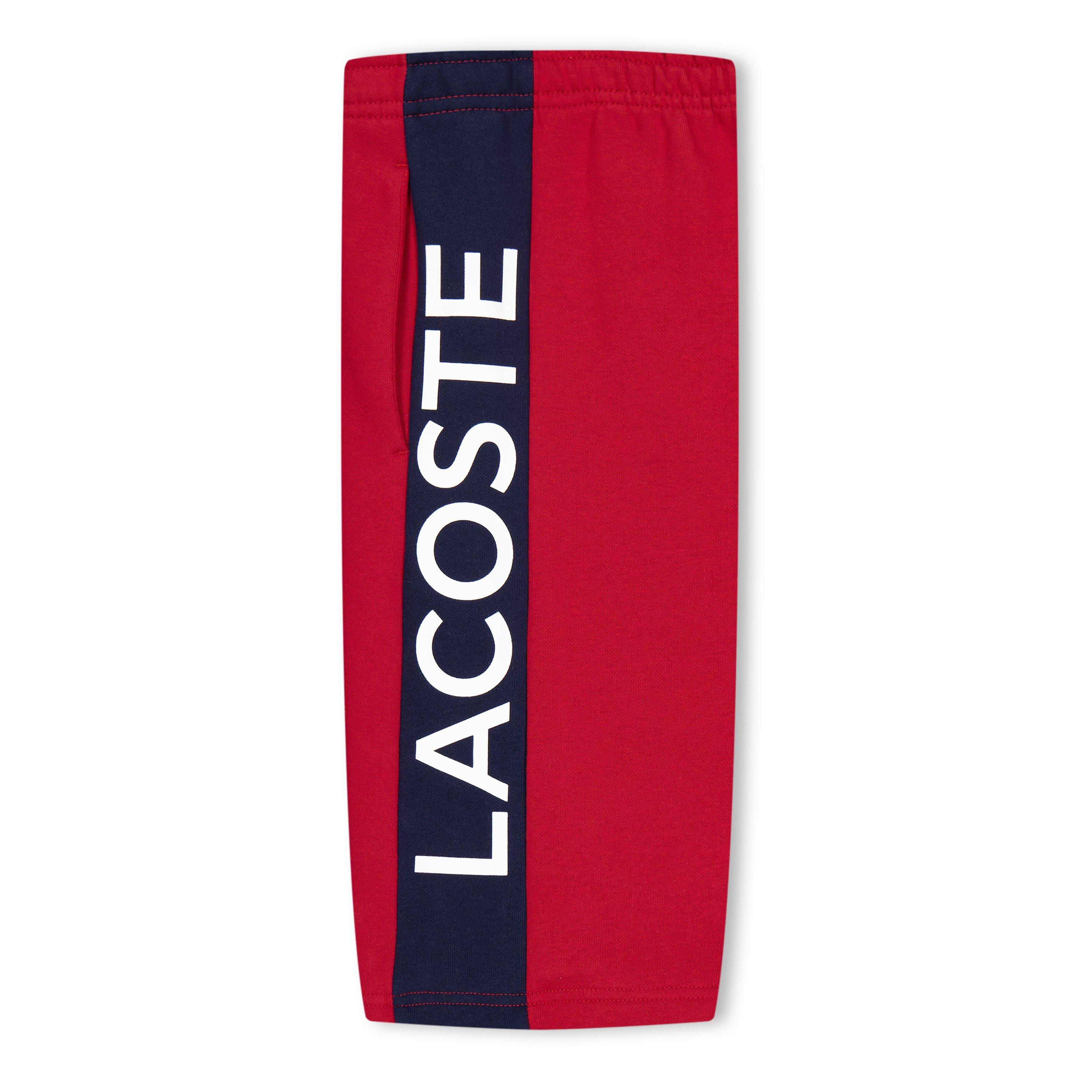 Lacoste Lacoste Colour Block Graphic Shorts Juniors