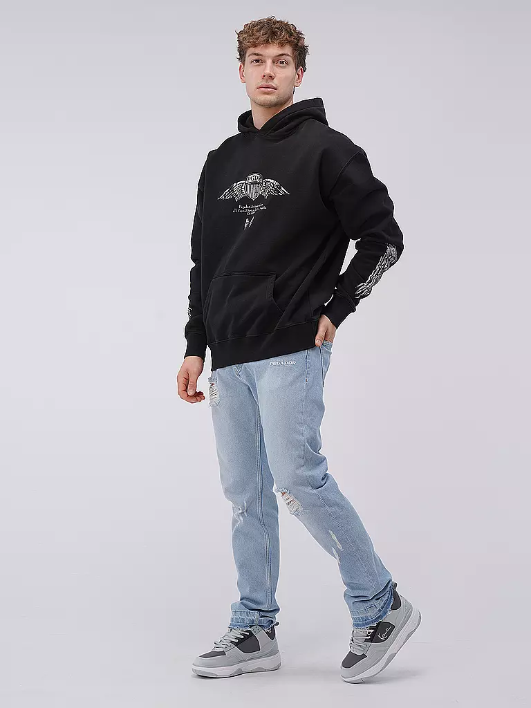 PEGADOR Kapuzensweater - Hoodie schwarz