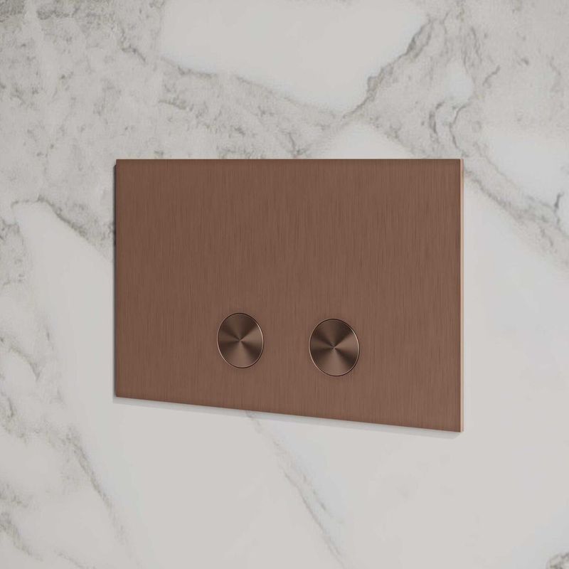 Drukplaat - Inti Bath - RVS 316 - Matt Copper