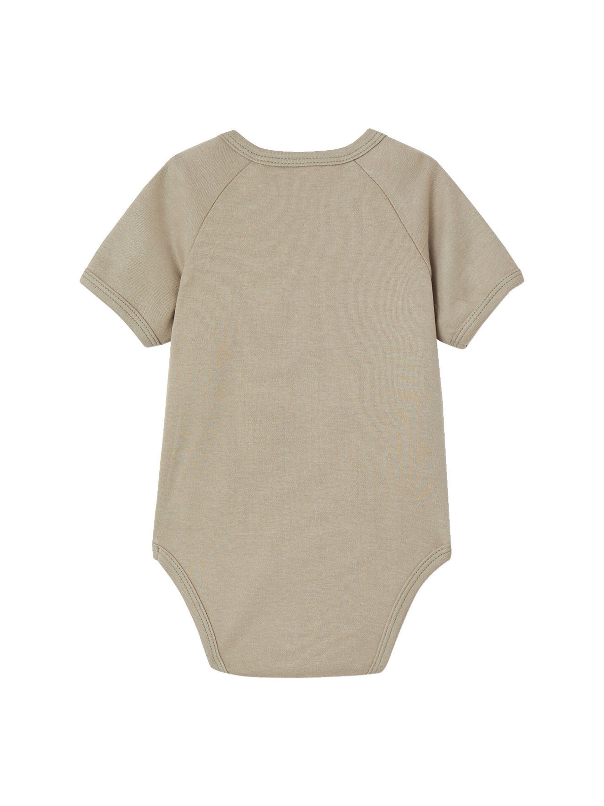 Vertbaudet 7er-Pack Baby Wickelbodys BASICS mehrfarbig